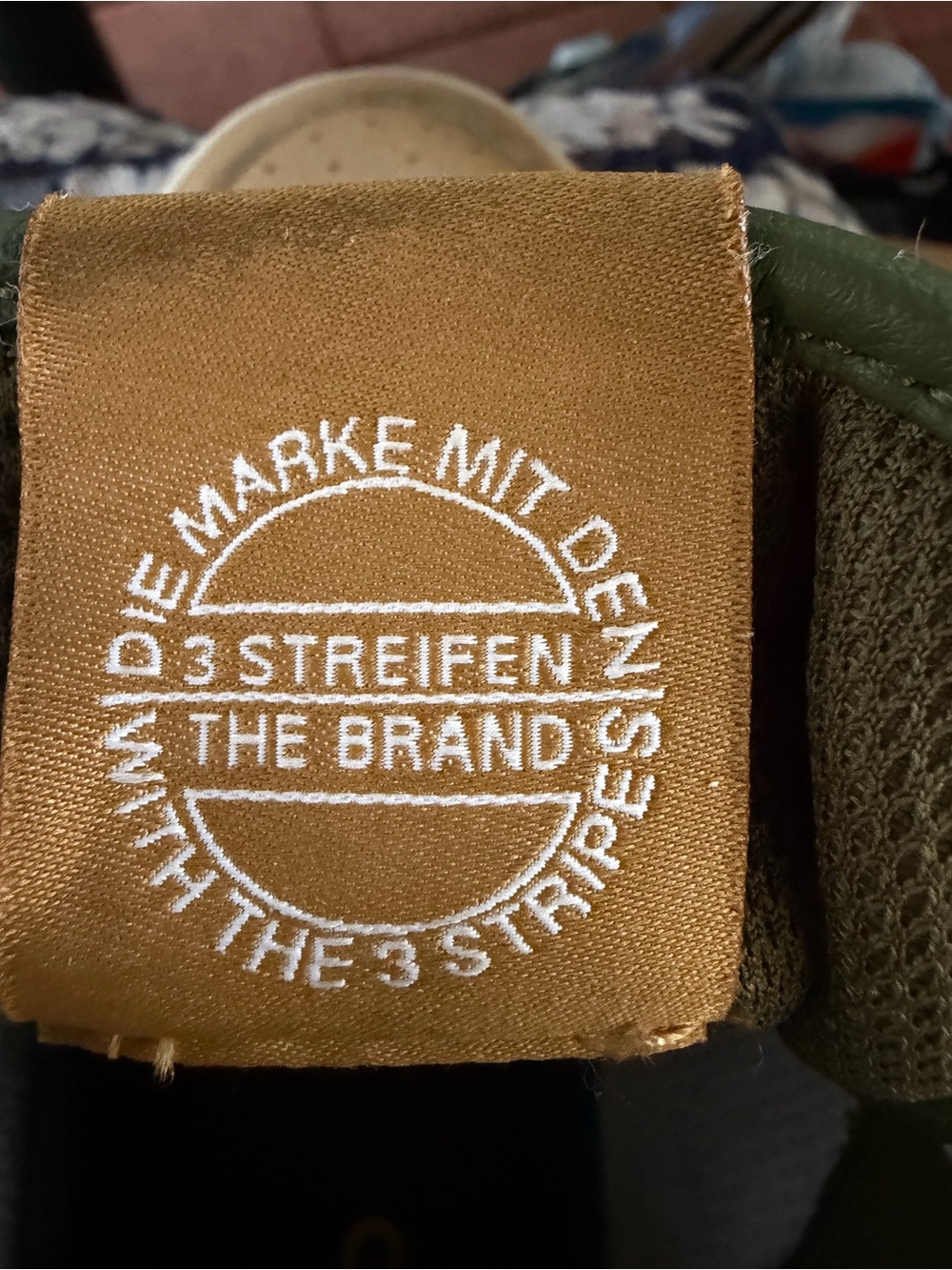 RARE!  Adidas Originals Forum Bold Low-Top Sneaker in Olive Green and Tan - Picture 10 of 11
